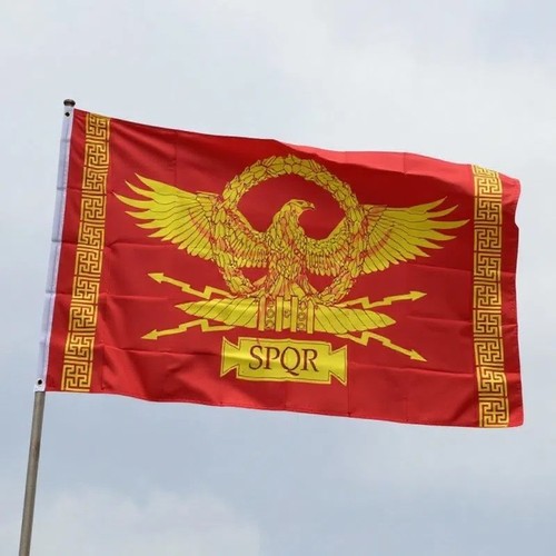 Bandiera impero romano aquila - bandiera,