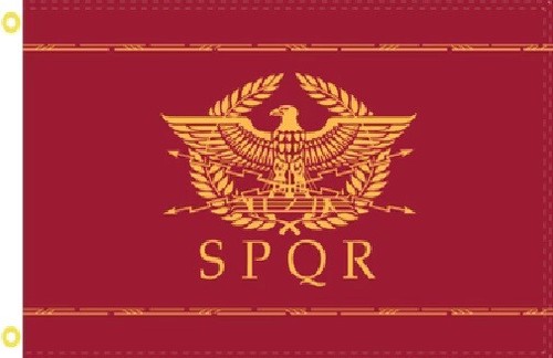 Spqr bandiera antica - bandiera,
