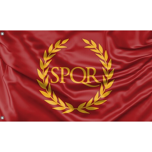Bandiera impero romano design - romano,