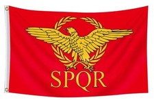 Bandiera SPQR Impero Romano